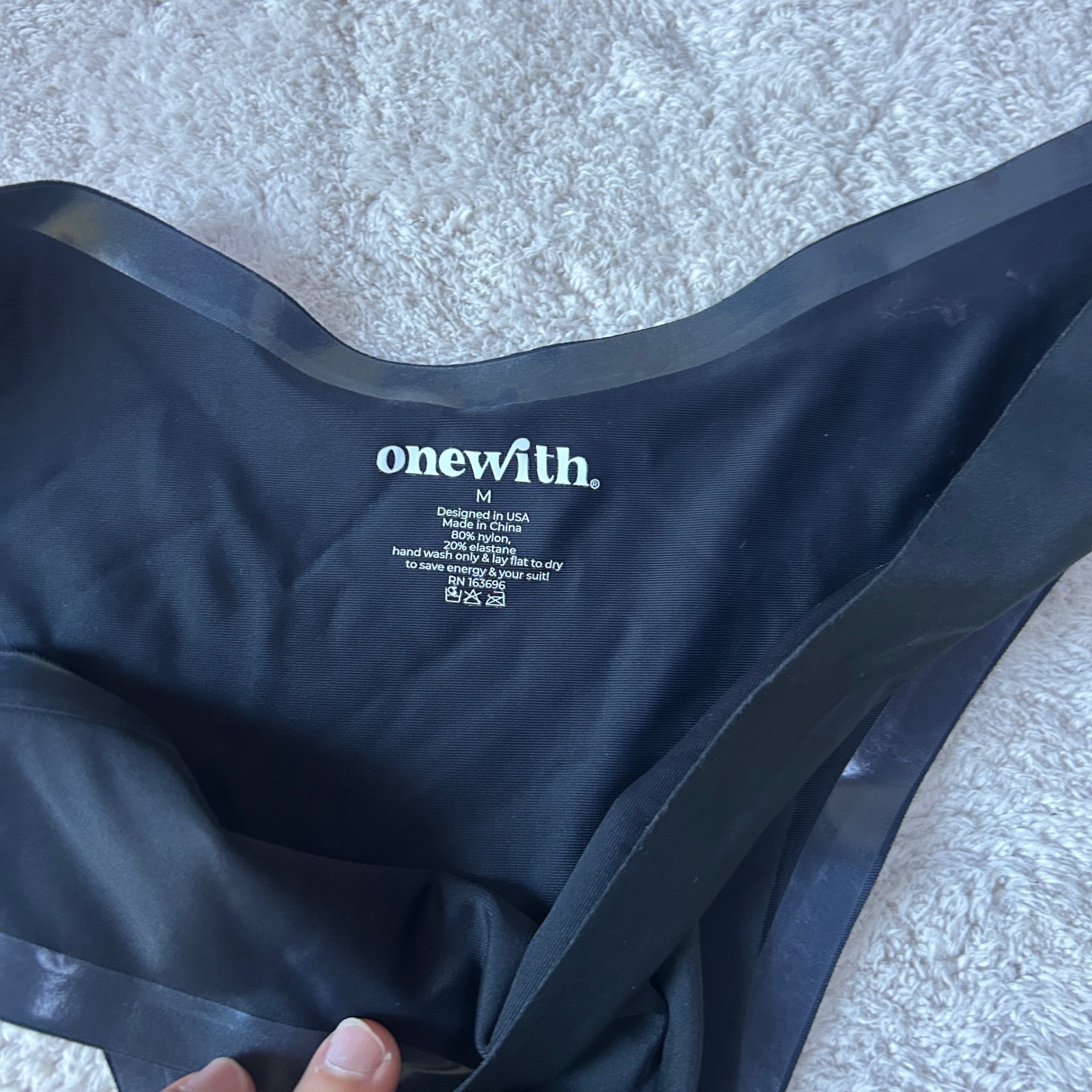 Onewith Black Women's Bikini Bottoms - Medium — image 2 of 3